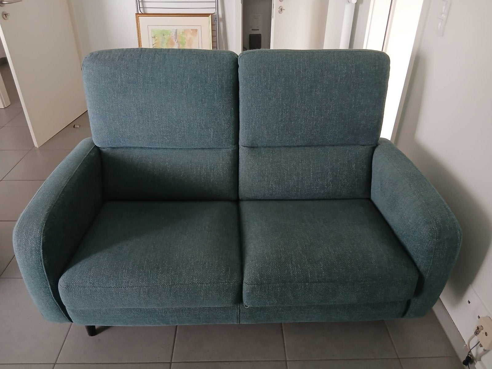 Canapé et faiteuil électrique poltron e sofa, 75 à 100 cm, Enlèvement, Utilisé, Deux personnes