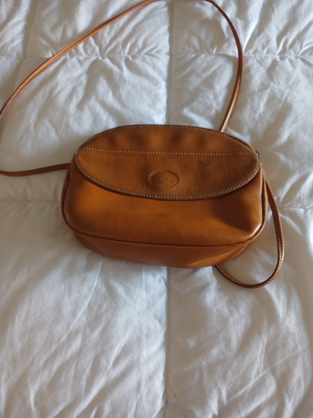 petit sac à bandoulière, Enlèvement ou Envoi, Utilisé, Brun, Sac à bandoulière