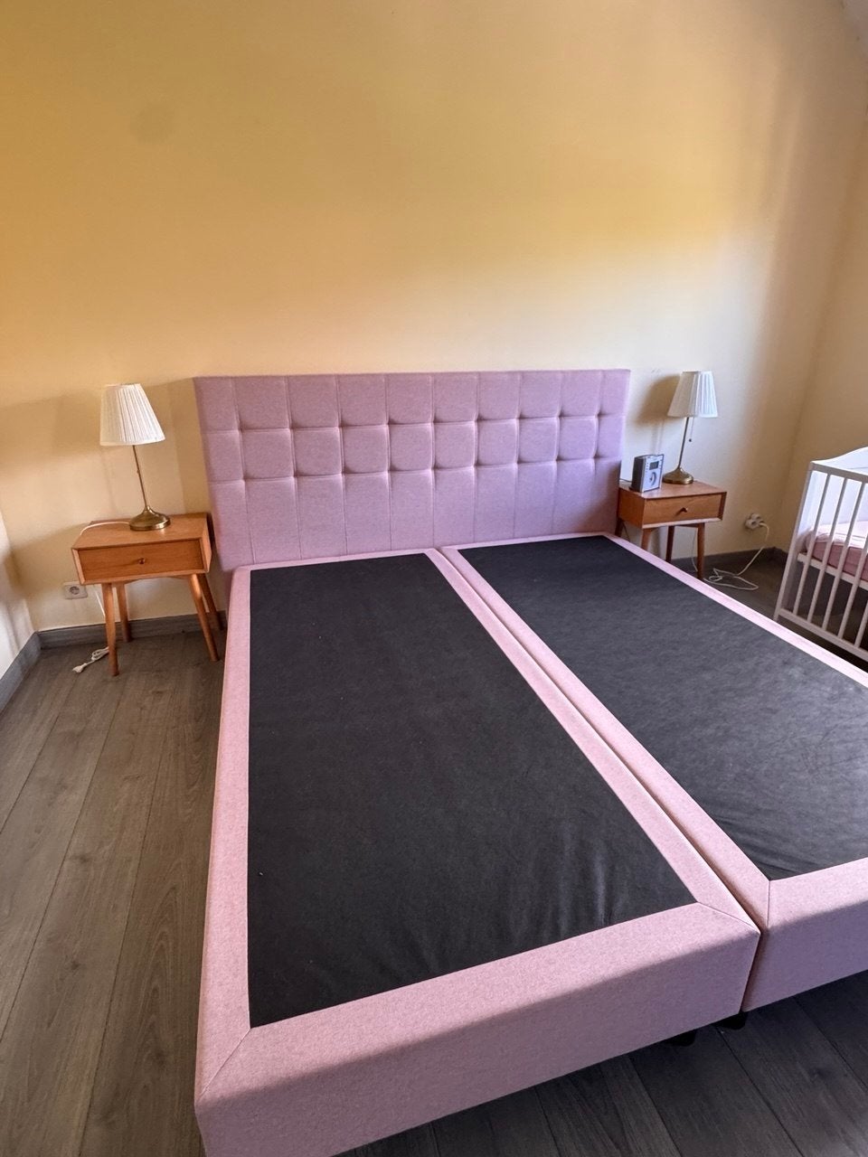 Boxspringbed 180*200, Ophalen, Gebruikt, Overige kleuren, Tweepersoons