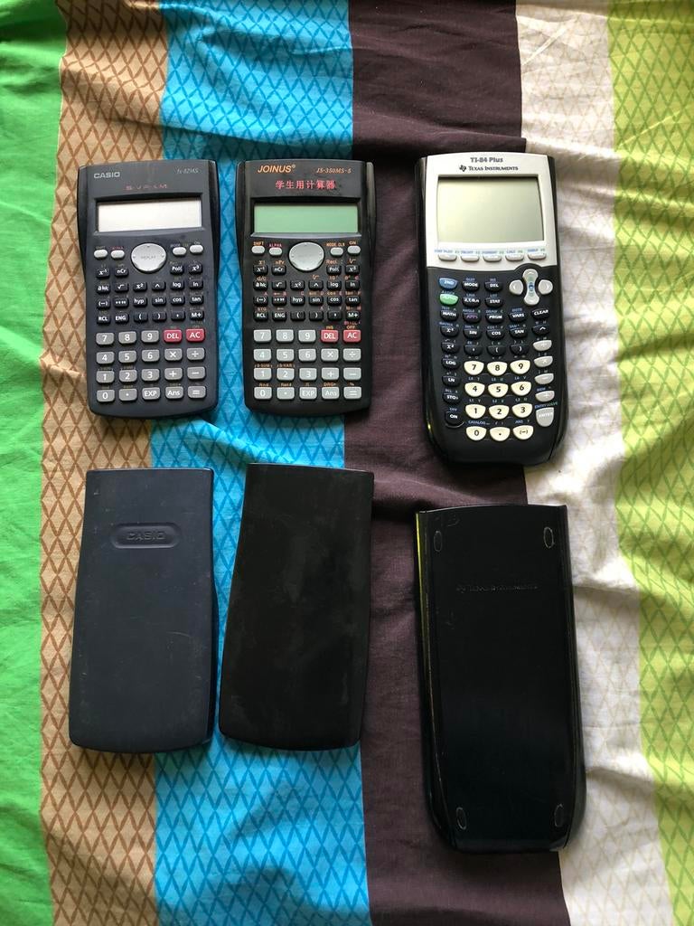 Texas TI-84 plus en casio rekenmachines, Ophalen of Verzenden, Gebruikt