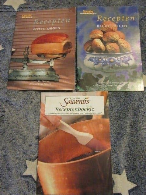 3 receptenboekjes - Bruine degen + witte degen - koken, Boeken, Ophalen of Verzenden, Overige gebieden