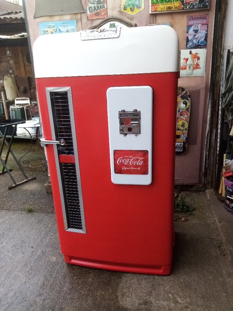 Coca-Cola automaat, Verzamelen, Ophalen, Zo goed als nieuw, Gebruiksvoorwerp