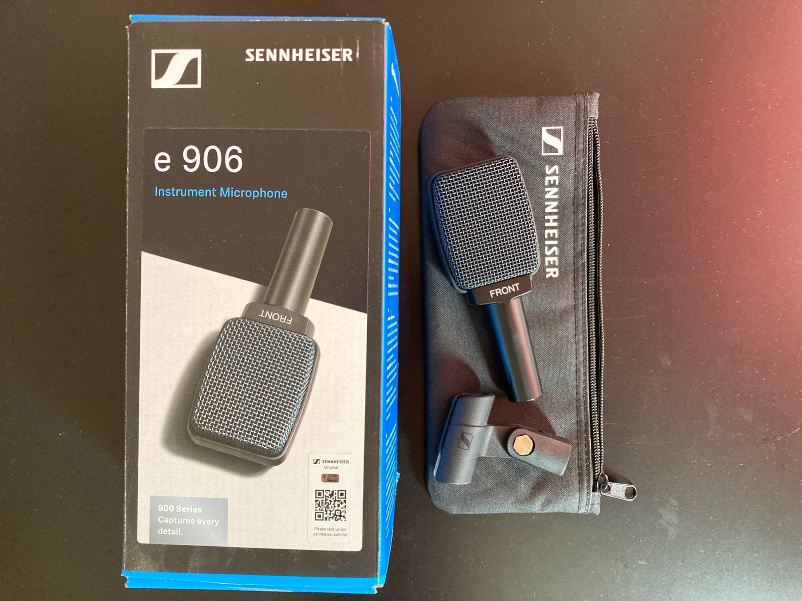 Sennheiser e906 Instrument Microphone, Muziek en Instrumenten, Microfoons, Ophalen, Zo goed als nieuw