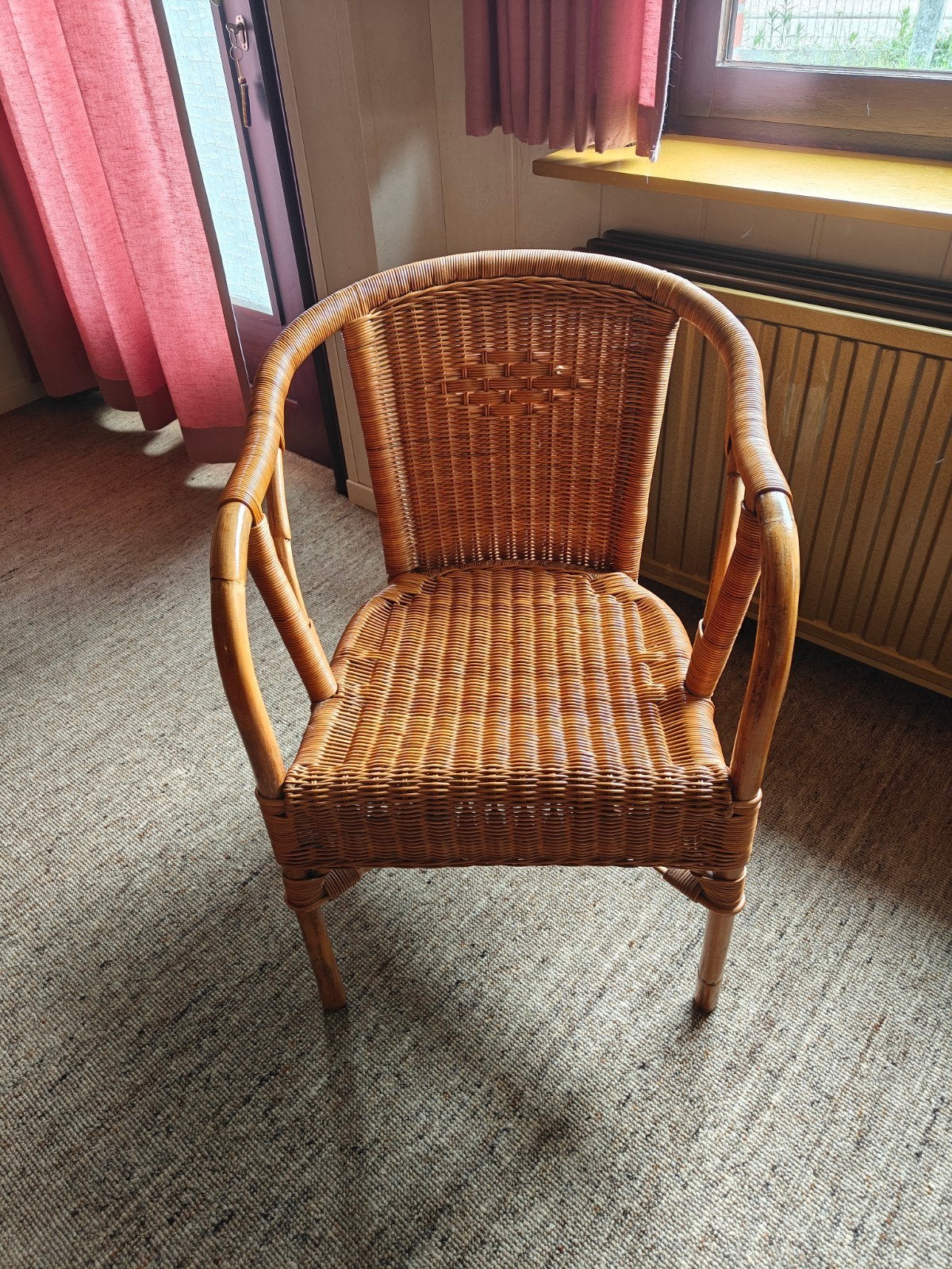 "rotan" stoel, Ophalen