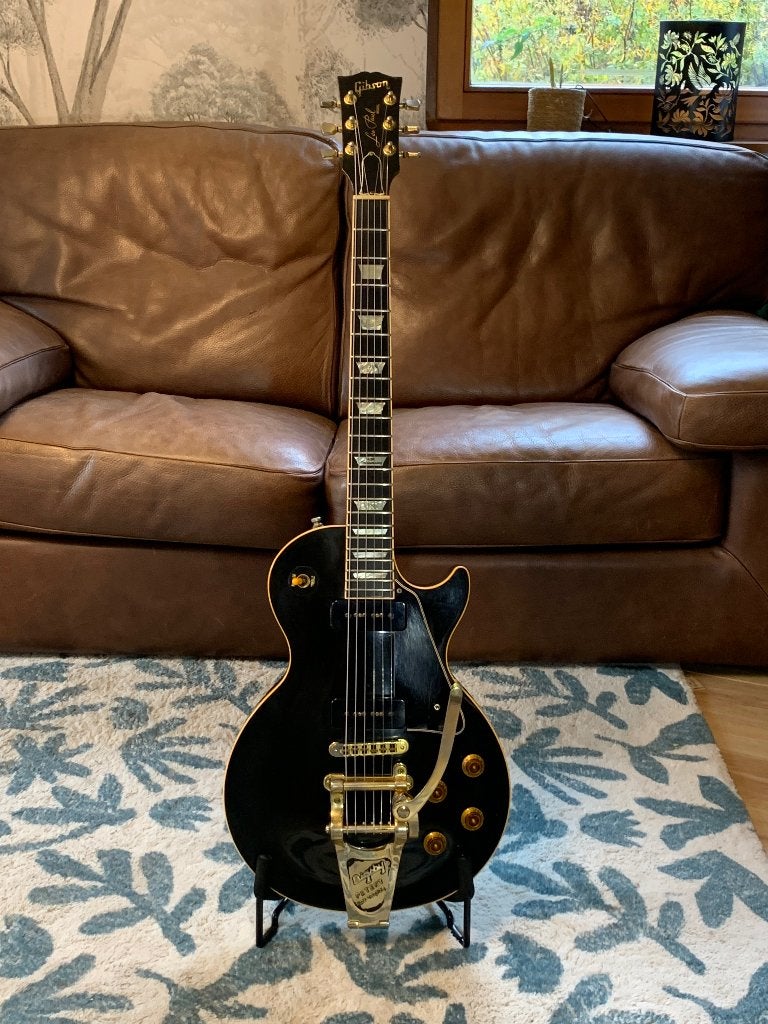 GIBSON LES PAUL 40th ANNIVERSARY (1991) – EBONY & GOLD, Musique & Instruments, Enlèvement, Utilisé, Autres types
