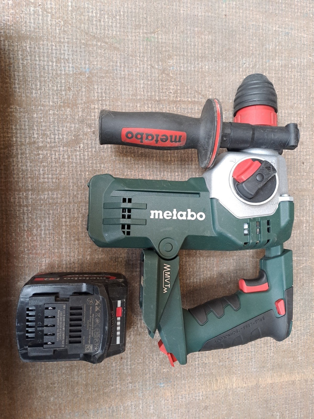 klopboormachine metabo, Doe-het-zelf en Bouw, Ophalen of Verzenden, Zo goed als nieuw, Boormachine, Klopboormechanisme