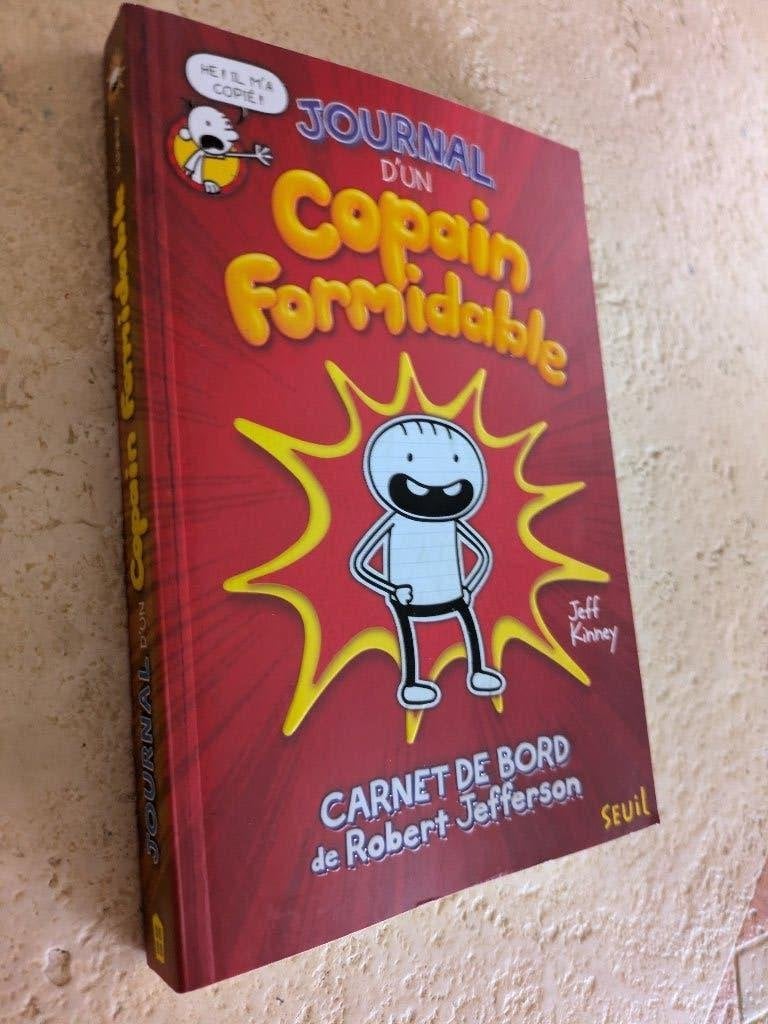 Journal d'un Copain Formidable (Jeff Kinney)., Gelezen, Jeff Kinney, Verzenden, Fictie