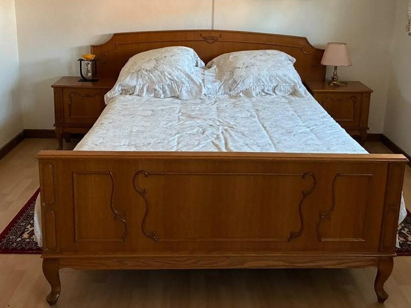 antiek bed 2 persoons, Enlèvement, Utilisé