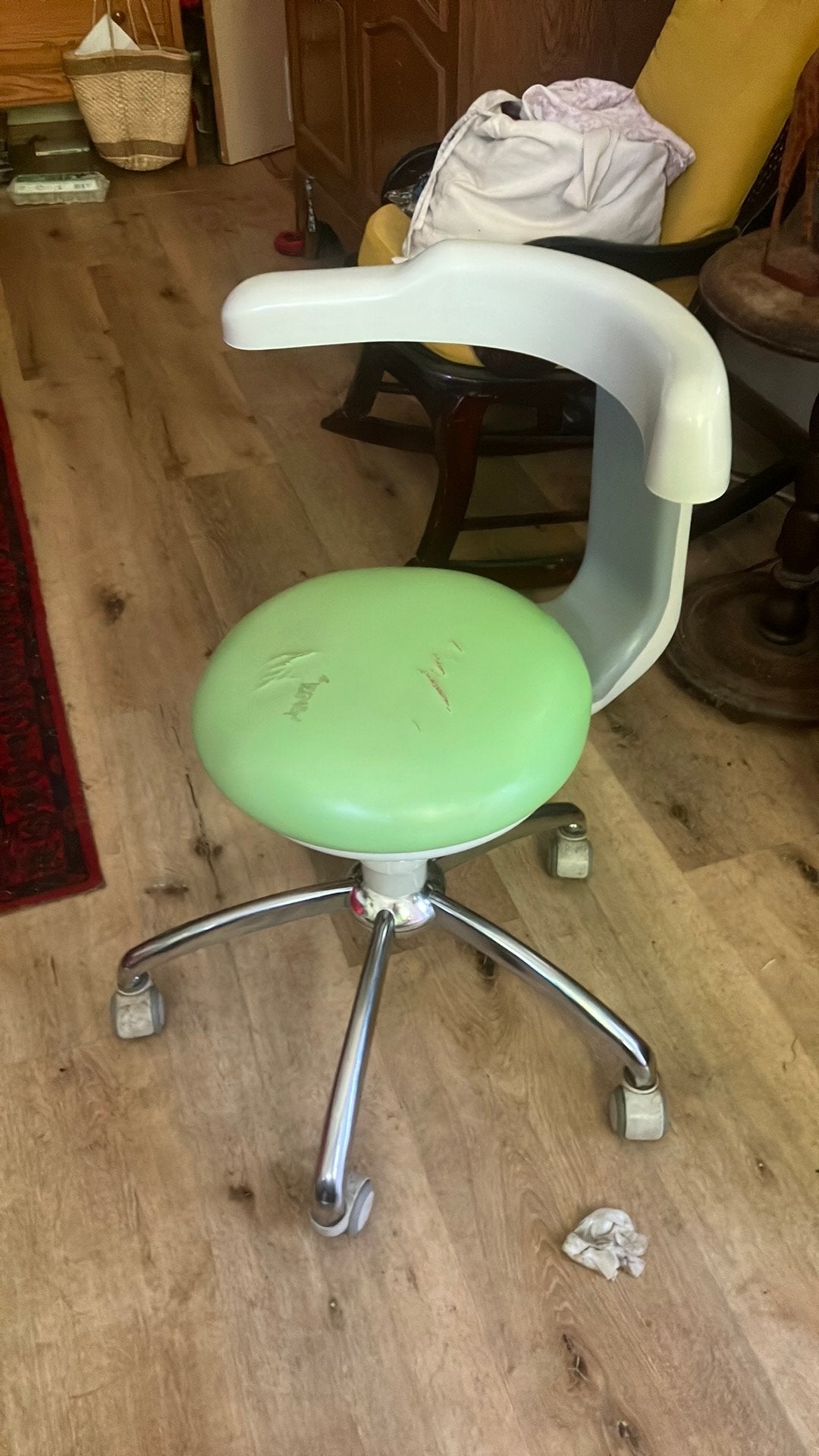 Chaise dentiste, Utilisé, Chaise de bureau, Ergonomique, Vert