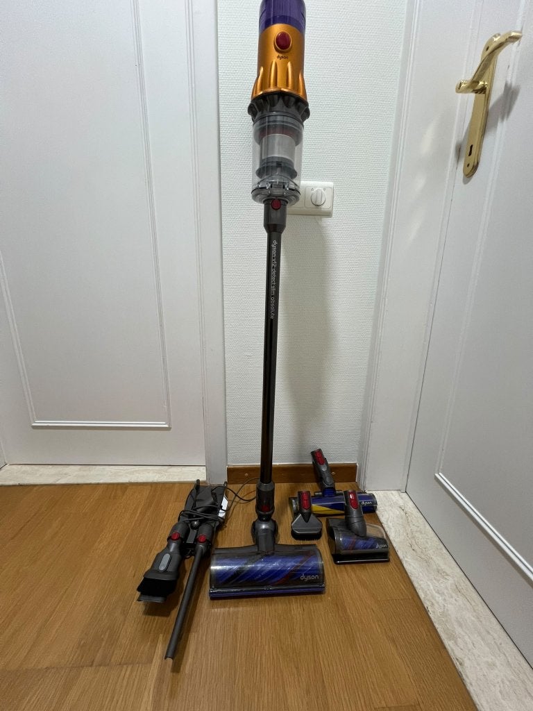 Dyson V12 Detect Slim Absolute, Inclusief accessoires, Ophalen of Verzenden, Zo goed als nieuw, Dyson