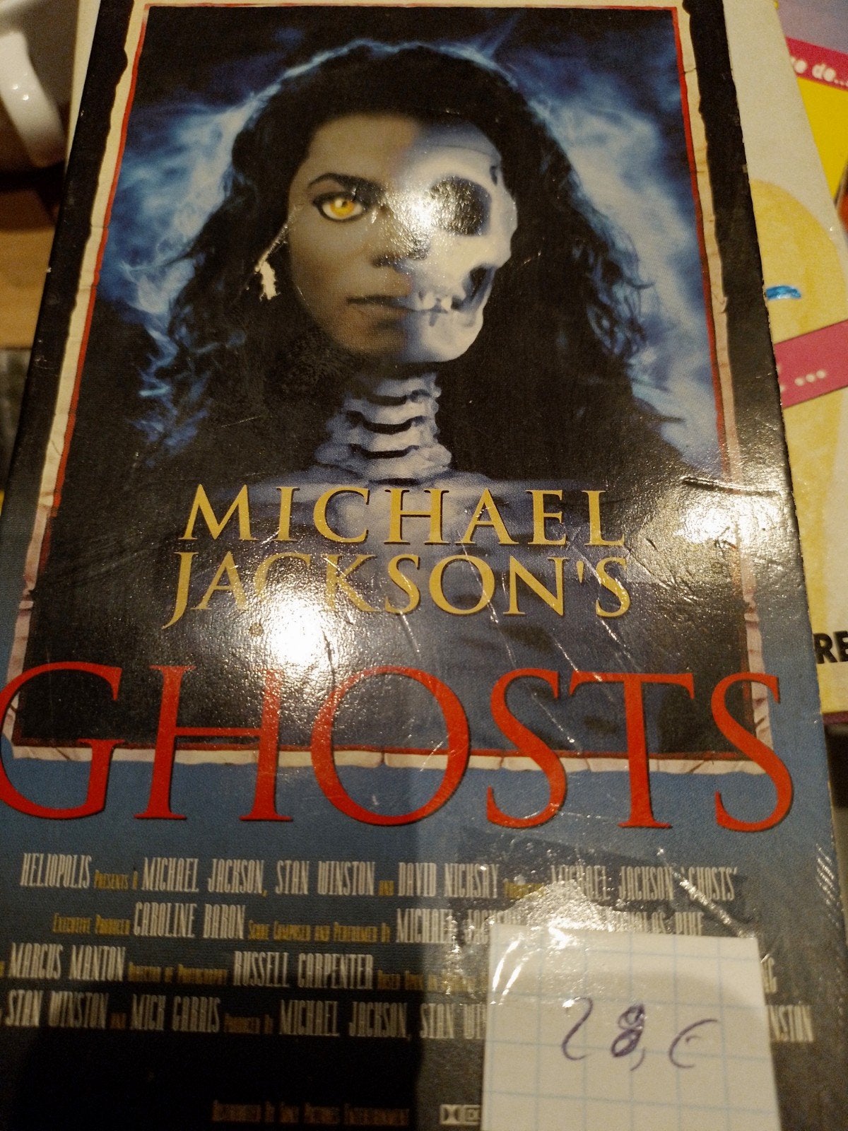 K7video ghosts michael jakson, Enlèvement ou Envoi