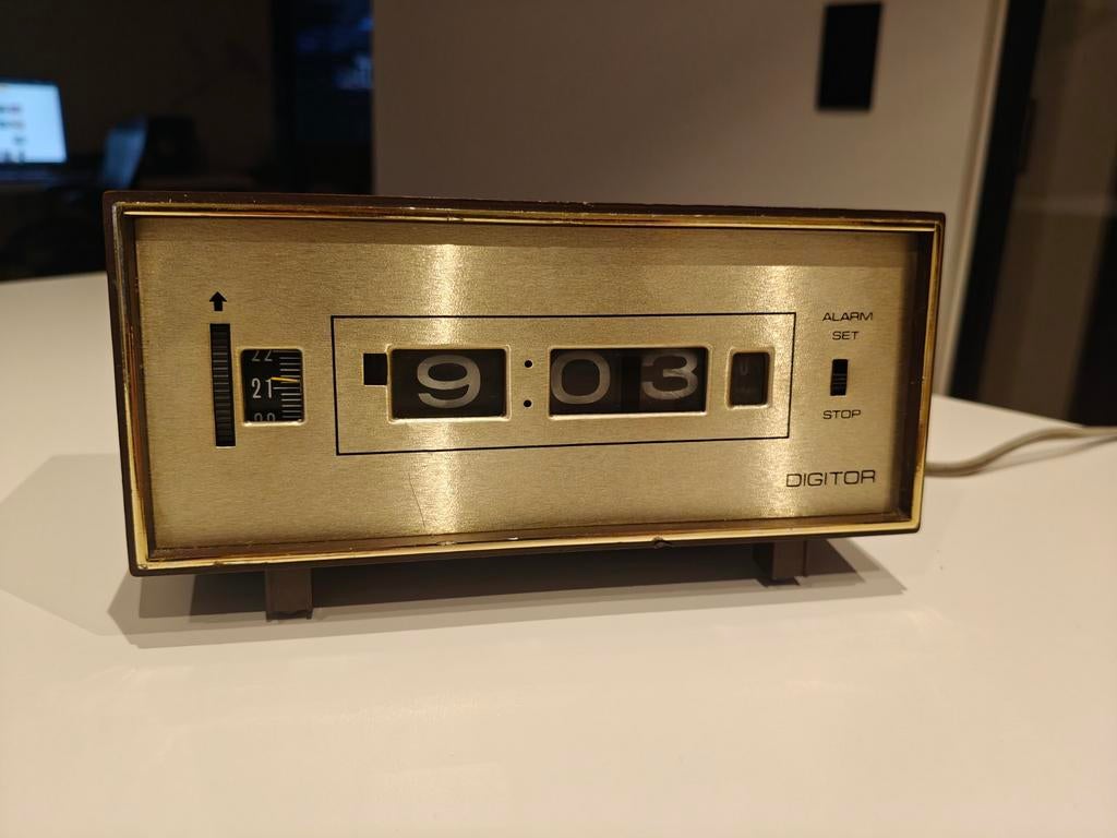 Vintage kosei wekker, Ophalen