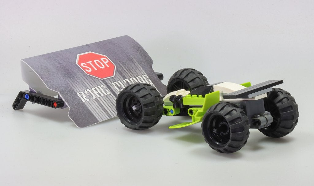 Lego Racers 8492 “Mud Hopper” - set met boekje en doos, Gebruikt, Lego, Overige typen, Ophalen of Verzenden