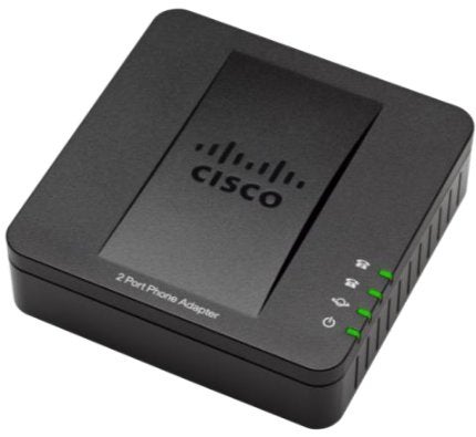 Adaptateur téléphonique Cisco SPA112 à deux ports - VoIP, Envoi, Utilisé, Téléphone