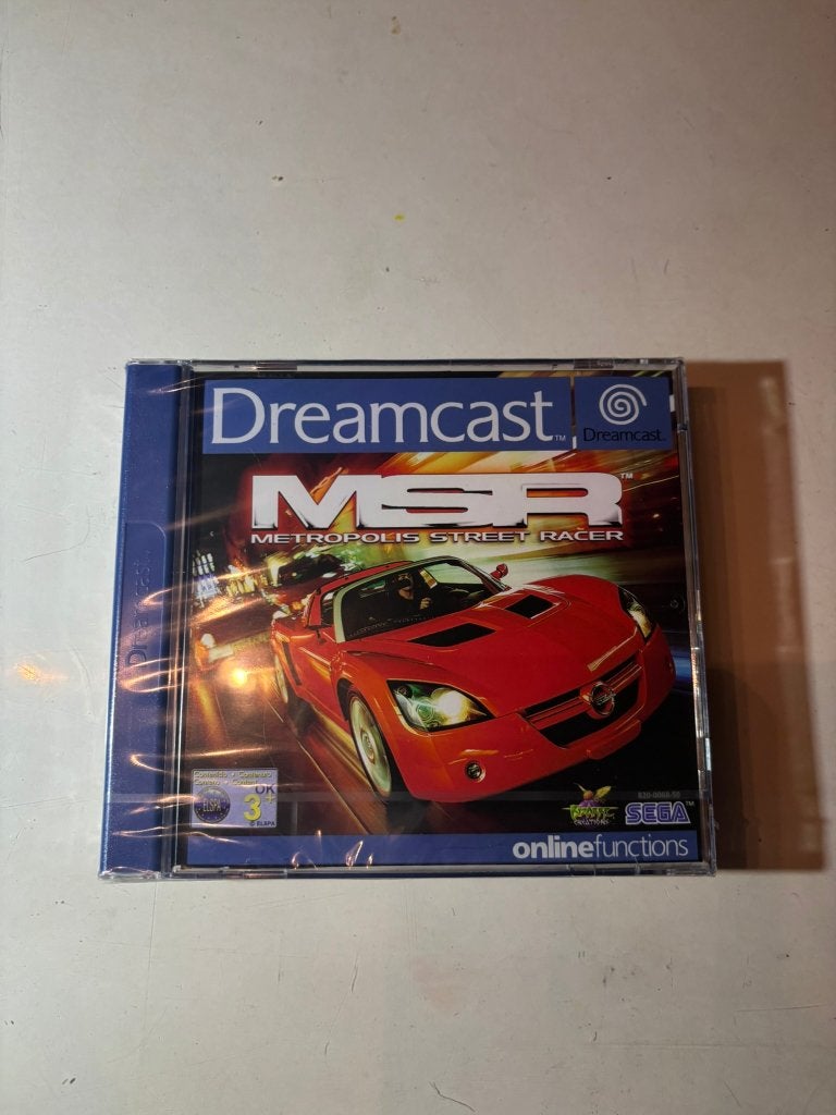 METROPOLIS STREET RACER (MSR) SEGA DREAMCAST NEUF, Neuf, Online, Saturn ou Dreamcast, Simulation