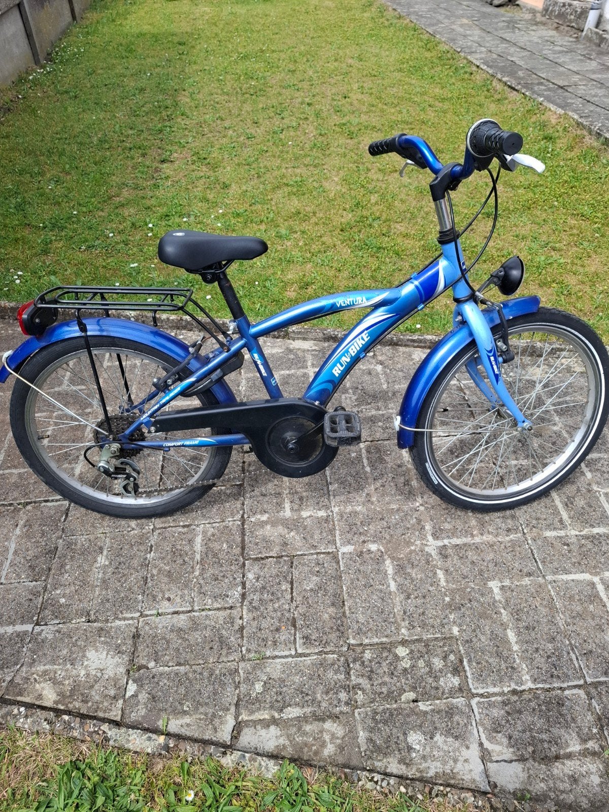 Mooie jongensfiets 20 inch, Fietsen en Brommers, Fietsen | Jongens, Ophalen, Gebruikt, Run & Bike, Velgrem