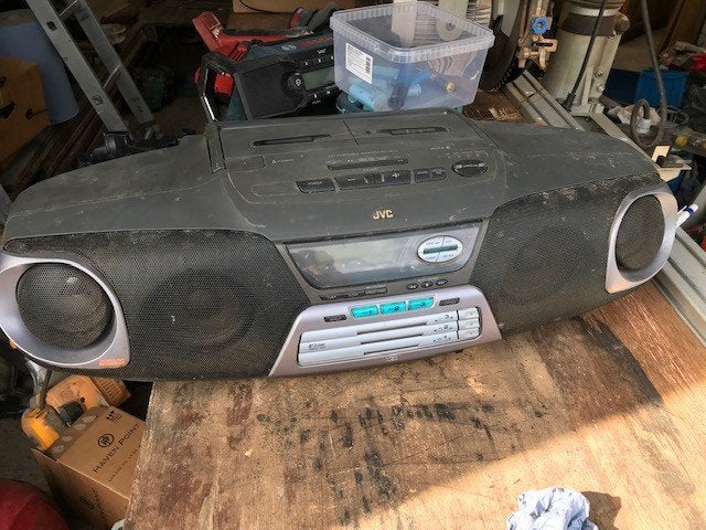 Radio CD/Casette JVC RC-XC3, Ophalen, Gebruikt, Radio, Met cd-speler