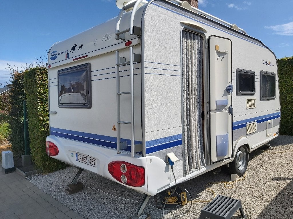caravan Hobby de luxe easy, Standaardzit, Hobby, Dwarsbed, Particulier