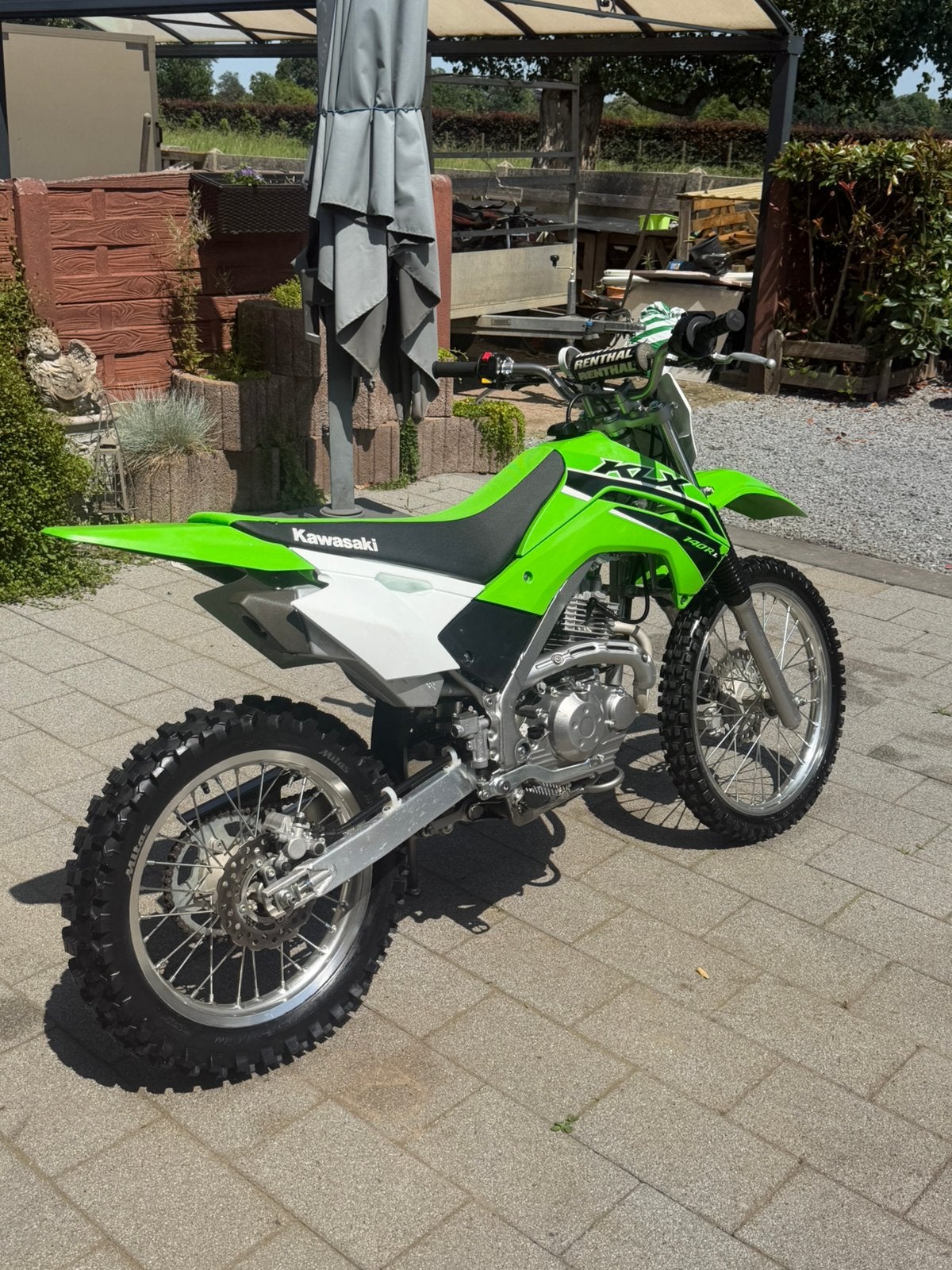 Kawasaki KLX140 2024, 140 cm³, Comme neuf, Enlèvement, Pit Bike