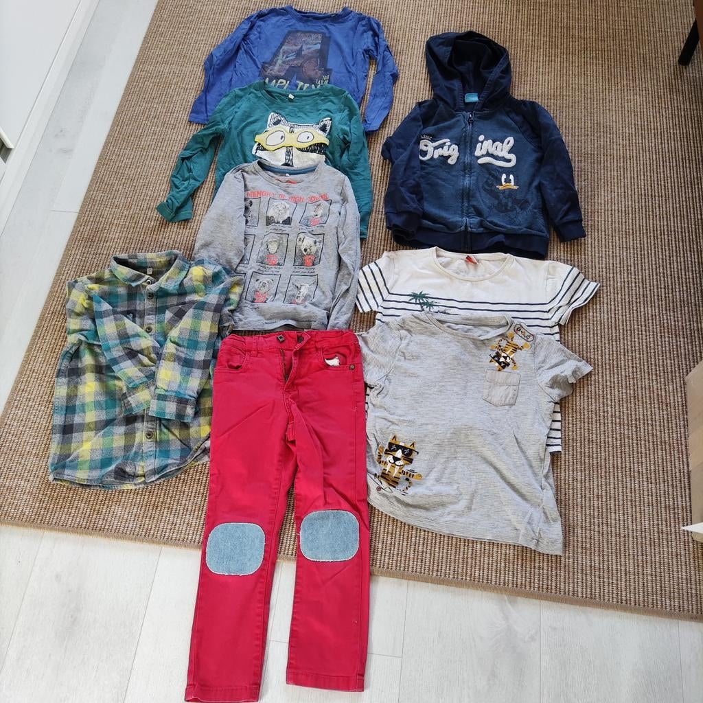 5-jarige jongen, lot, Kinderen en Baby's, Kinderkleding | Maat 110, Zo goed als nieuw, Jongen, Broek