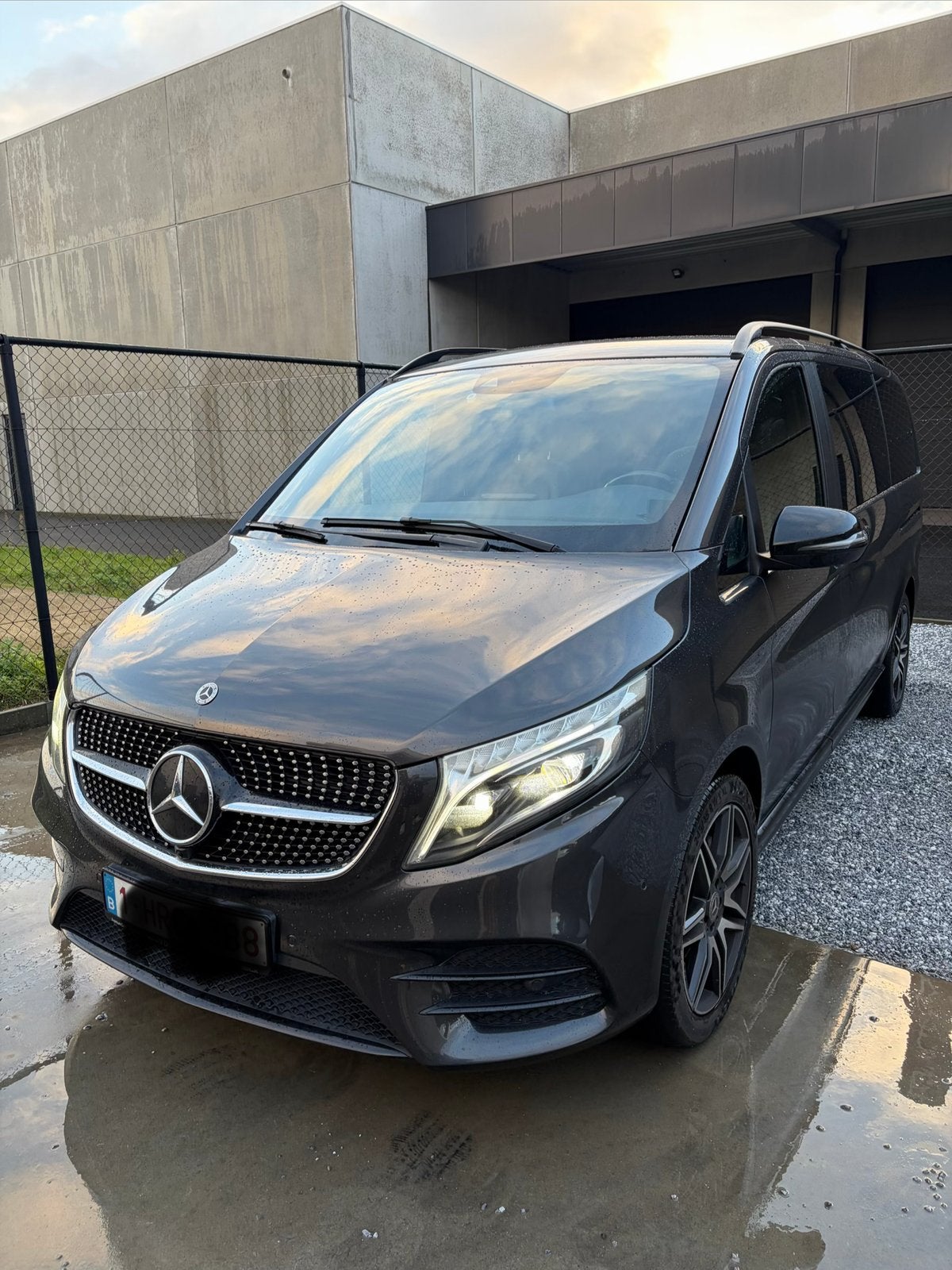Mercedes V220, Cuir, Euro 6, Autres couleurs, Noir