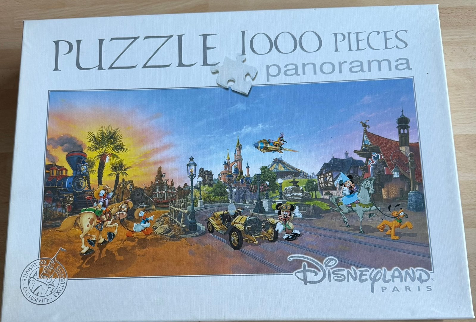 Panoramische puzzel Disney 1000 stuks, Ophalen of Verzenden, Zo goed als nieuw