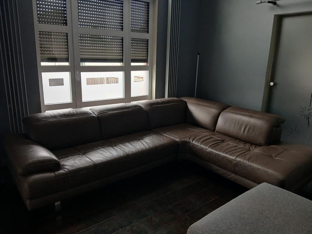 Hoekzetel leder, Huis en Inrichting, Ophalen