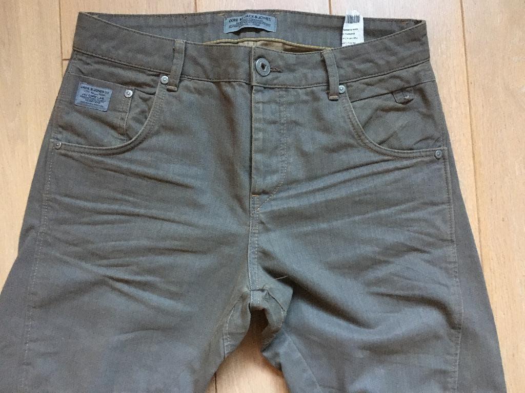 Broek Jack&Jones groen maat 31/34, Ophalen of Verzenden, Zo goed als nieuw, Overige kleuren, Jack&Jones