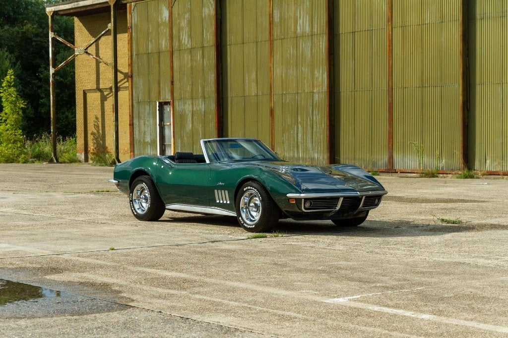 Chevrolet Corvette C3 427 Bigblock Manuelle Cabriolet, Cuir, Achat, Entreprise, Noir