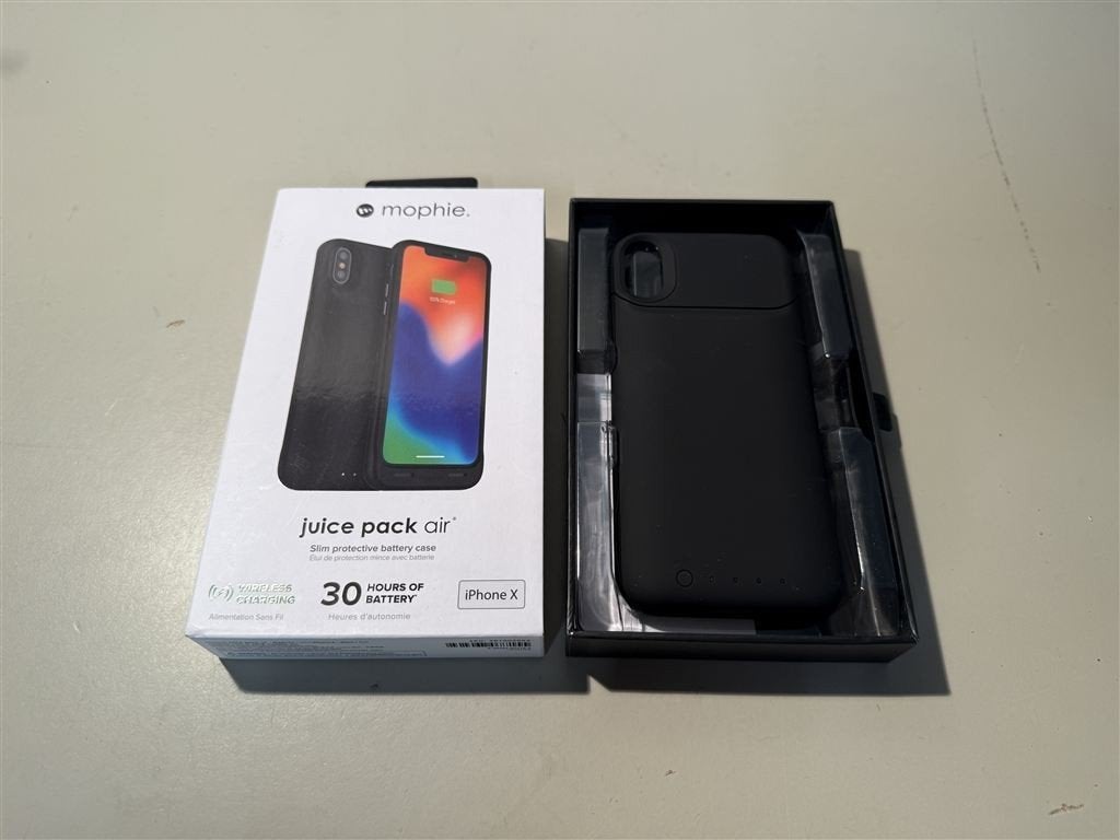 iPhone X Mophie Juice Pack draadloos opladen accu, Ophalen of Verzenden, Nieuw