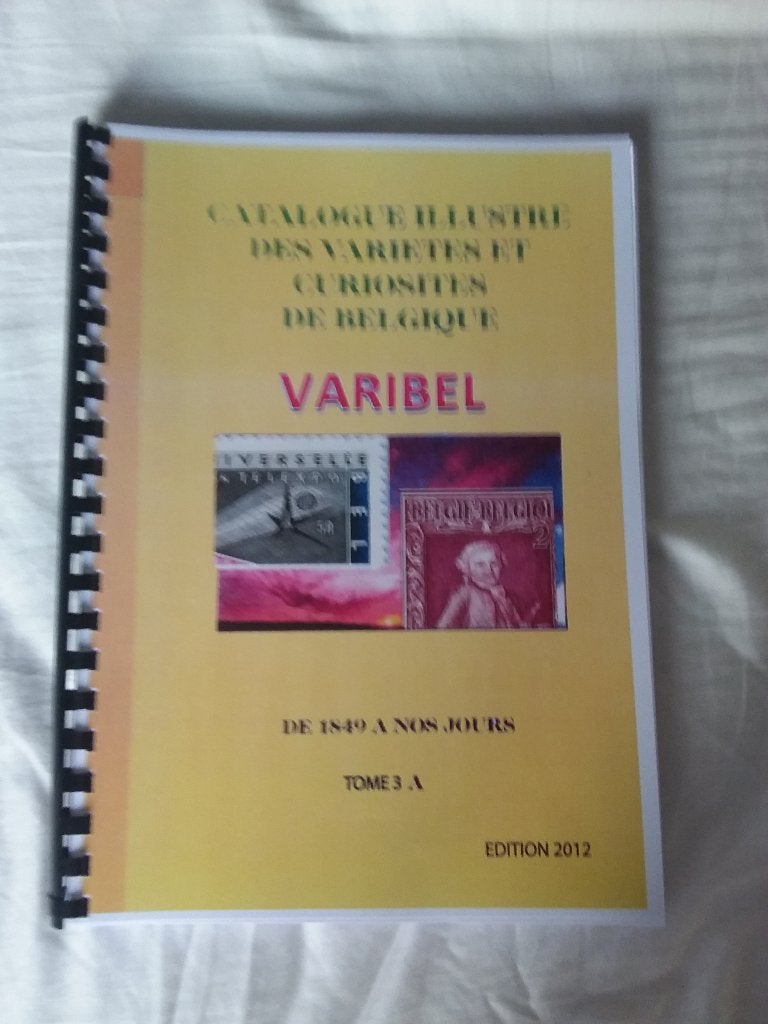 Catalogue de variétés Varibel 3 A Belgique, Postzegels en Munten, Postzegels | Toebehoren, Verzenden, Catalogus