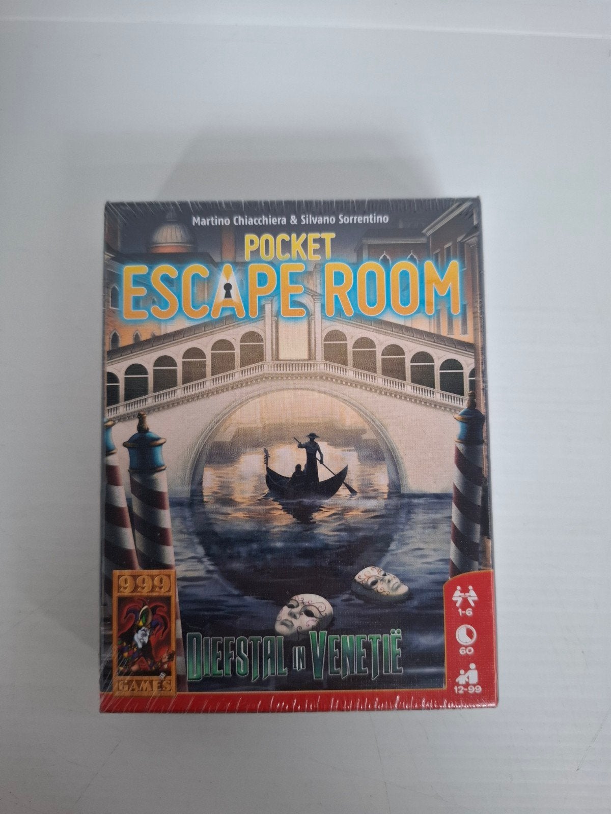 Pocket Escape Room Diefstal in Venetië 999 Games nieuw spel, Een of twee spelers, Ophalen of Verzenden, Nieuw, 999 games