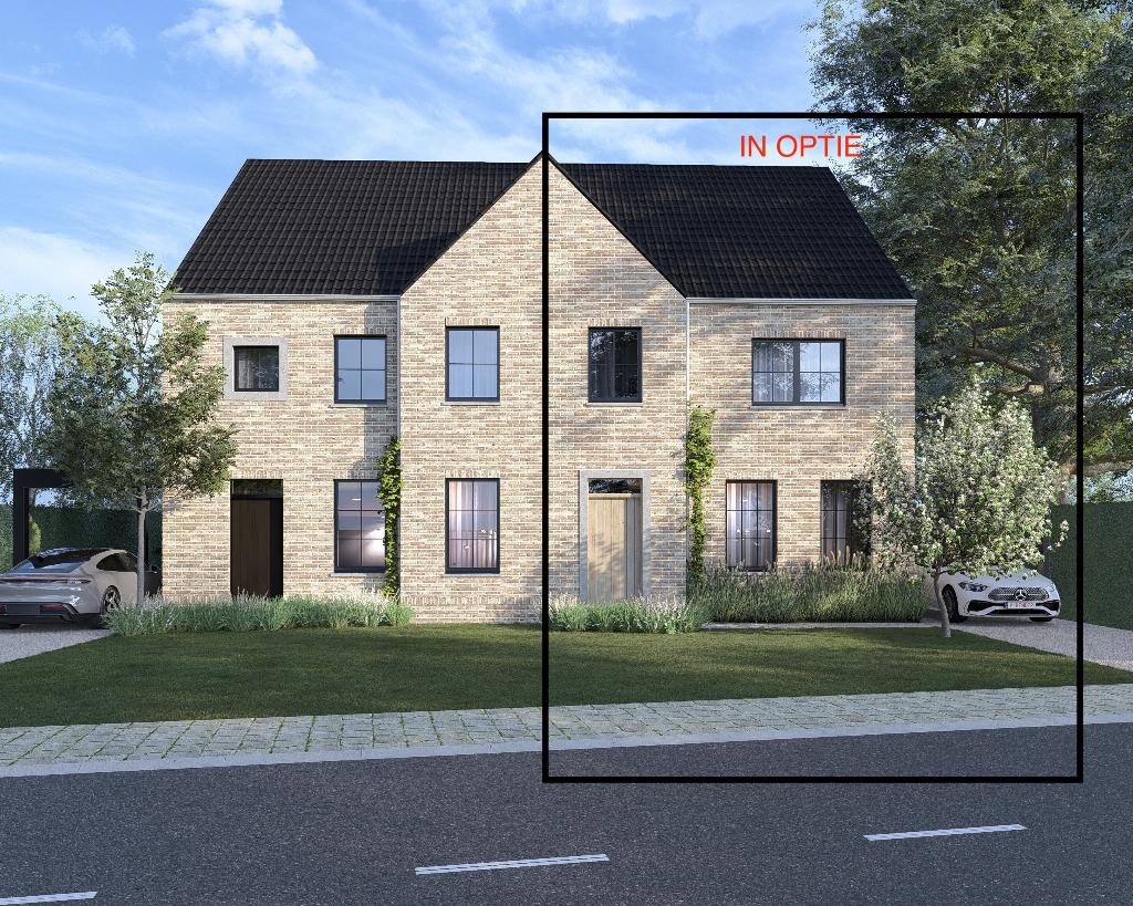 HALFOPEN NIEUWBOUWWONING OP RUIM PERCEEL Bree/Gerdingen, Bree, Provincie Limburg, 4 kamers, 500 tot 1000 m²