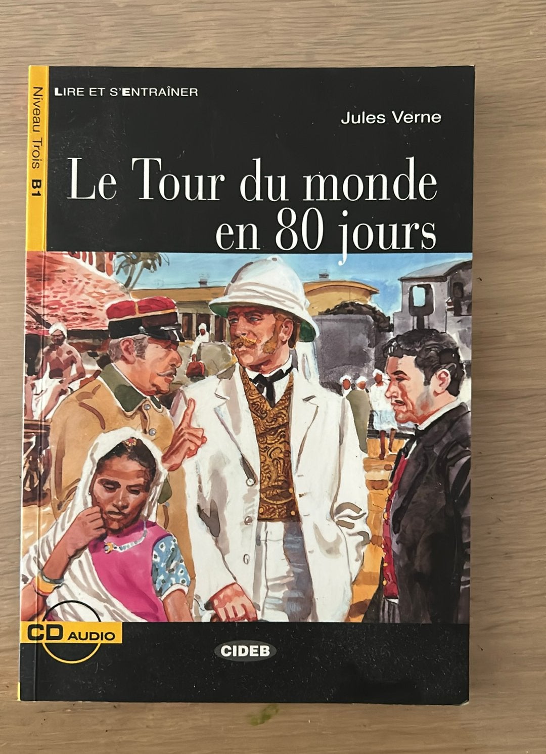 Le tour du monde en 80 jours met cd, Boeken, Ophalen of Verzenden, Zo goed als nieuw, BSO, Frans