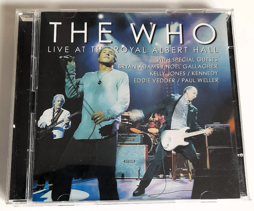 THE WHO Live at Royal Albert Hall 2CD Paul Weller, Inclusief boekje, Gebruikt, Ophalen of Verzenden, Classic Rock