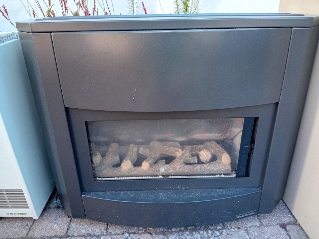 Gaskachel, Doe-het-zelf en Bouw, Ophalen, Gebruikt, Kachel