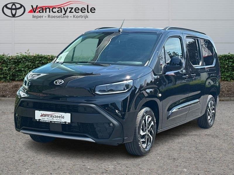 Toyota ProAce City Verso Family LWB+cam+gps+sens achter, Auto's, Monovolume, ProAce, Zwart, 5 deurs