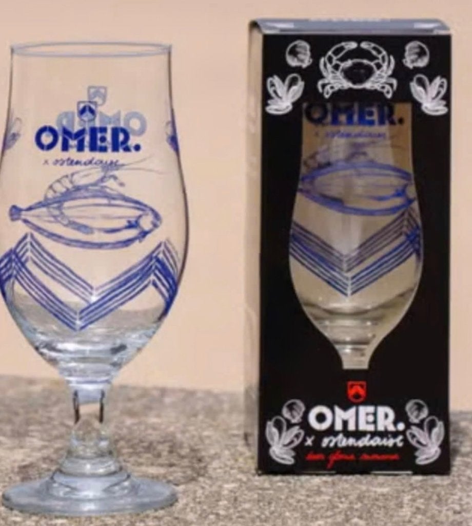 Omer glas, Verzamelen, Ophalen of Verzenden, Nieuw, Bierglas