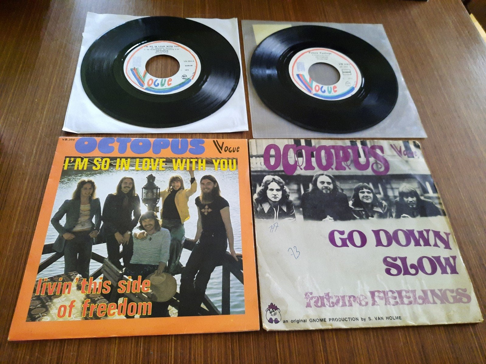Octopus Go down slow-I'm so in love with you., Ophalen of Verzenden