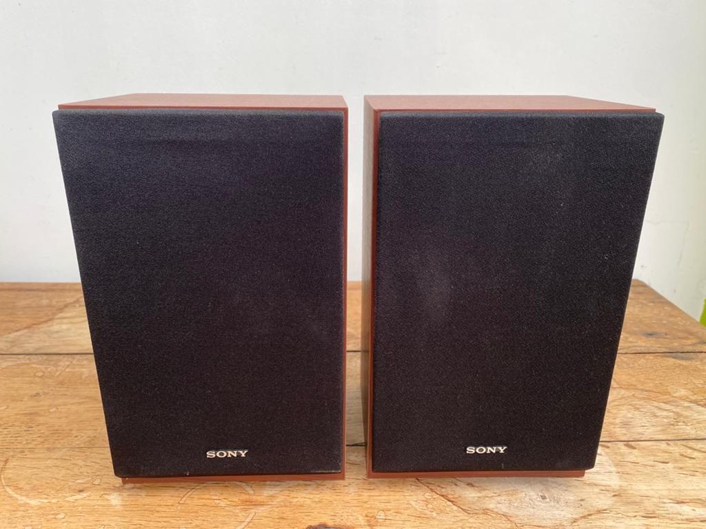 2 Sony boxen, 20 cm hoog, Audio, Tv en Foto, Luidsprekerboxen, Ophalen, Gebruikt, Sony