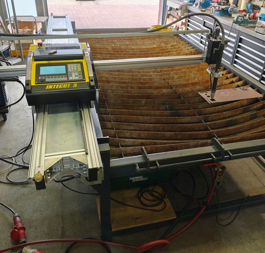 CNC snijmachine plasma Thermal Dynamics A120 snijtafel, Bricolage & Construction, Outillage | Autres Machines, Enlèvement, Comme neuf