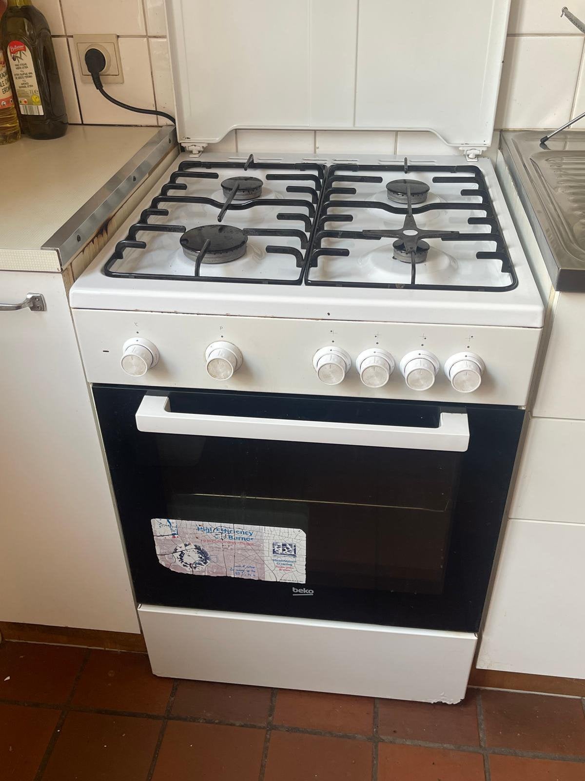 Gasfornuis Beko, Elektronische apparatuur, Fornuizen, Ophalen, Gebruikt