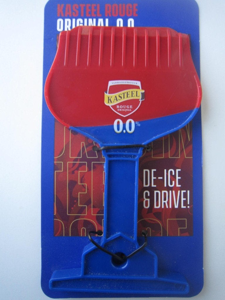 ijskrabber kasteelbier, Verzamelen, Ophalen of Verzenden