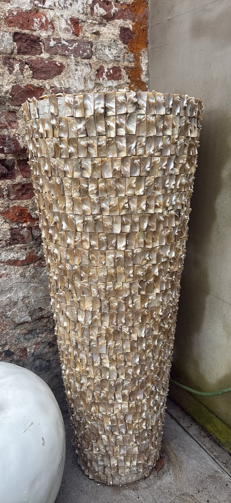 Decoratieve bloempot, Ophalen, Zo goed als nieuw