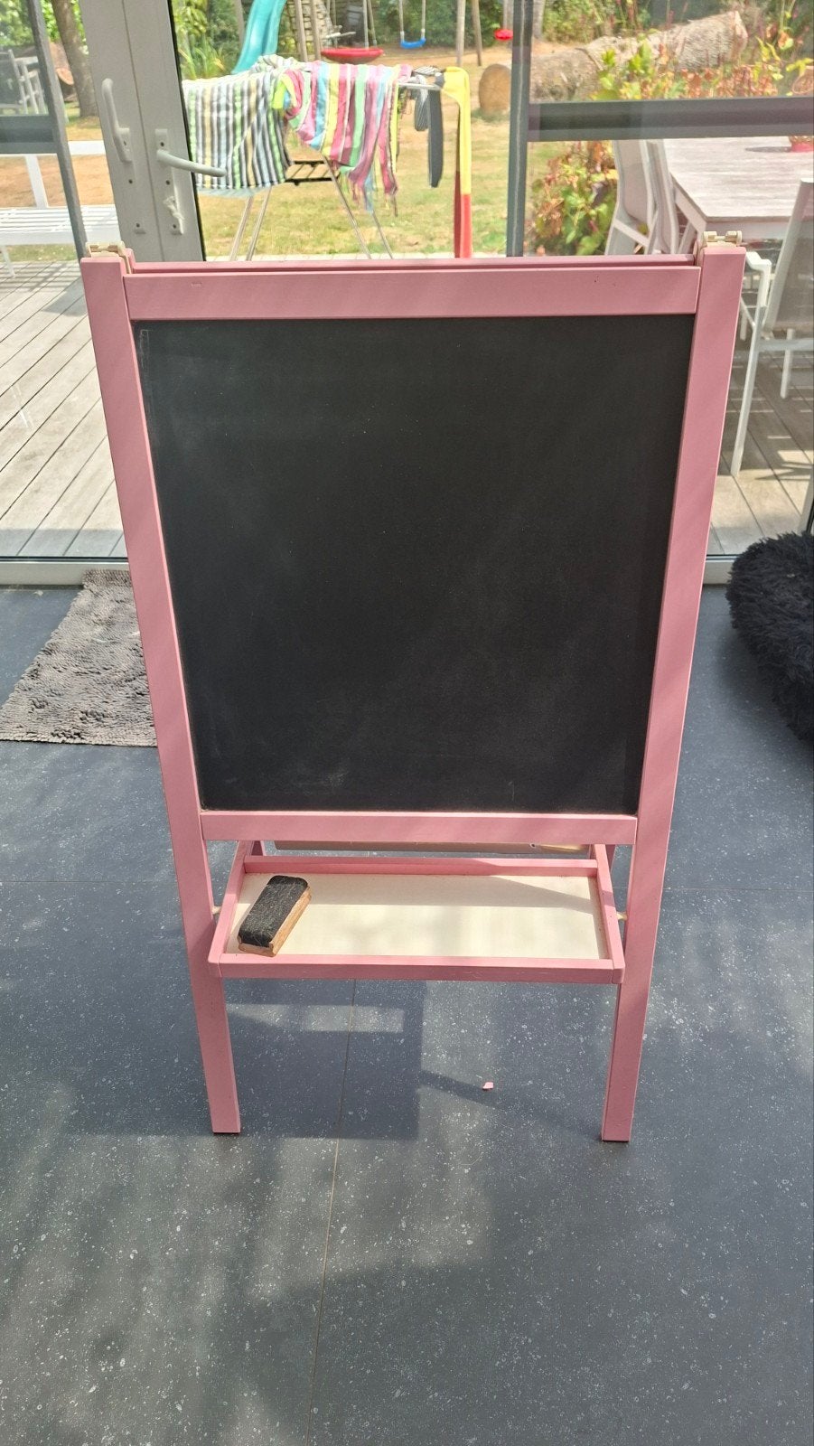 krijt en stiftenbord, Diversen, Schoolborden, Ophalen, Mobiel, Gebruikt, Krijtbord