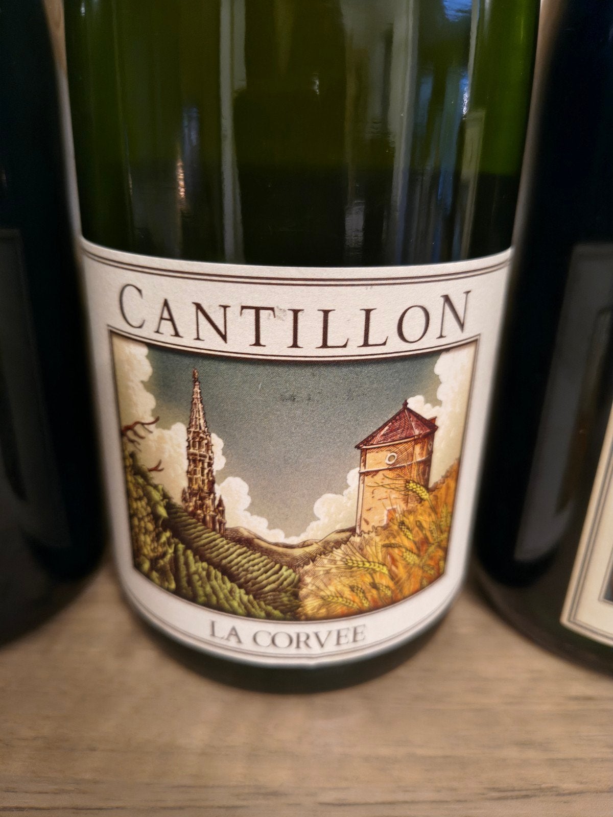 Cantillon La Corvée, Verzamelen, Ophalen