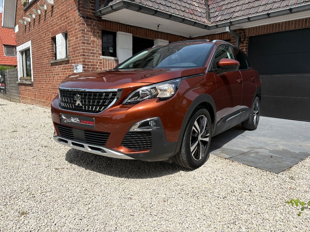 Peugeot 3008 1.2 automaat, Auto's, Automaat, Leder en Stof, 5 zetels, Euro 6