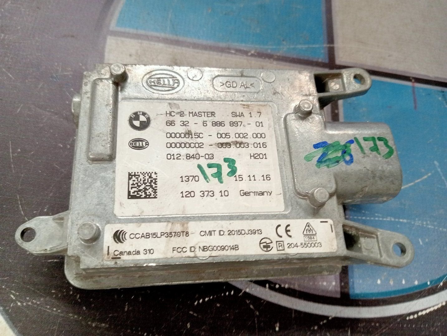 BMW X6 Blind Spot Control Module 0000015C, -, Utilisé, -, Enlèvement ou Envoi