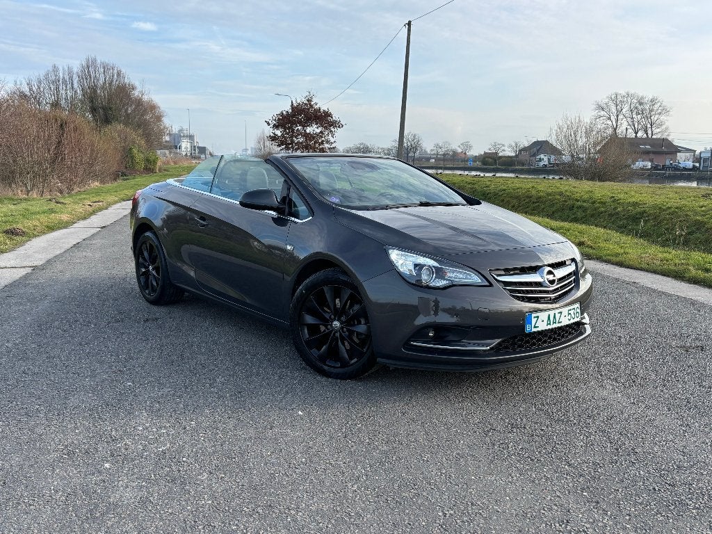 Opel Cascada Cosmo 1400 turbo benzine  topstaat GPS camera, Autos, Opel, Cuir, Achat, Entreprise, Cabriolet
