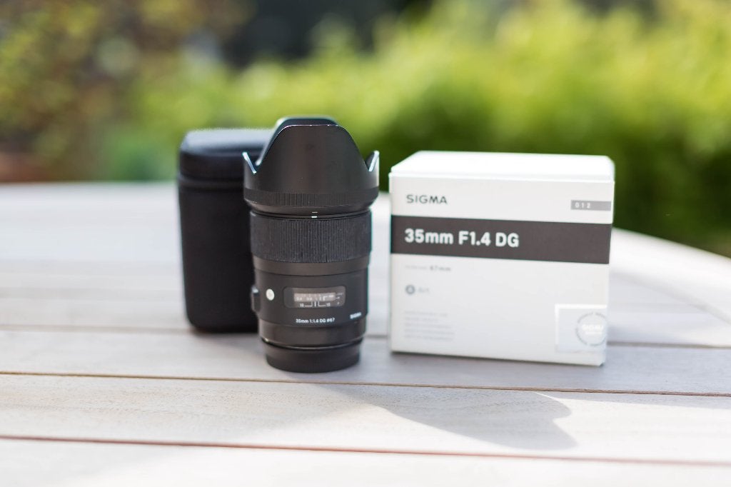 Sigma 35mm F/1.4 DG HSM Art Canon EF |, Canon, Lentille standard, Comme neuf, Enlèvement